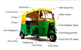 Auto Rickshaw Spare Parts